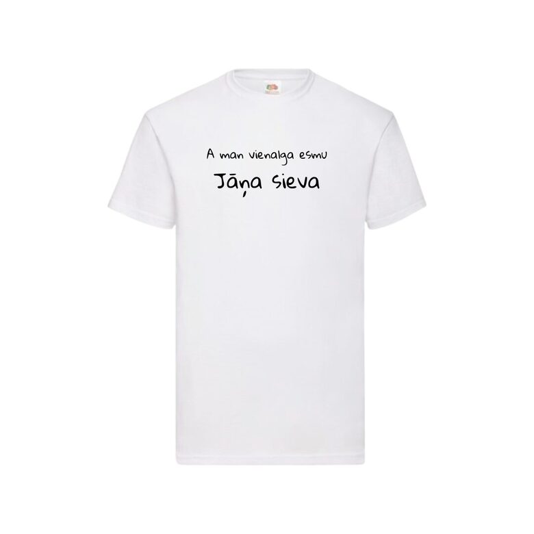 T-KREKLS "VIENALGA-JĀŅA SIEVA"